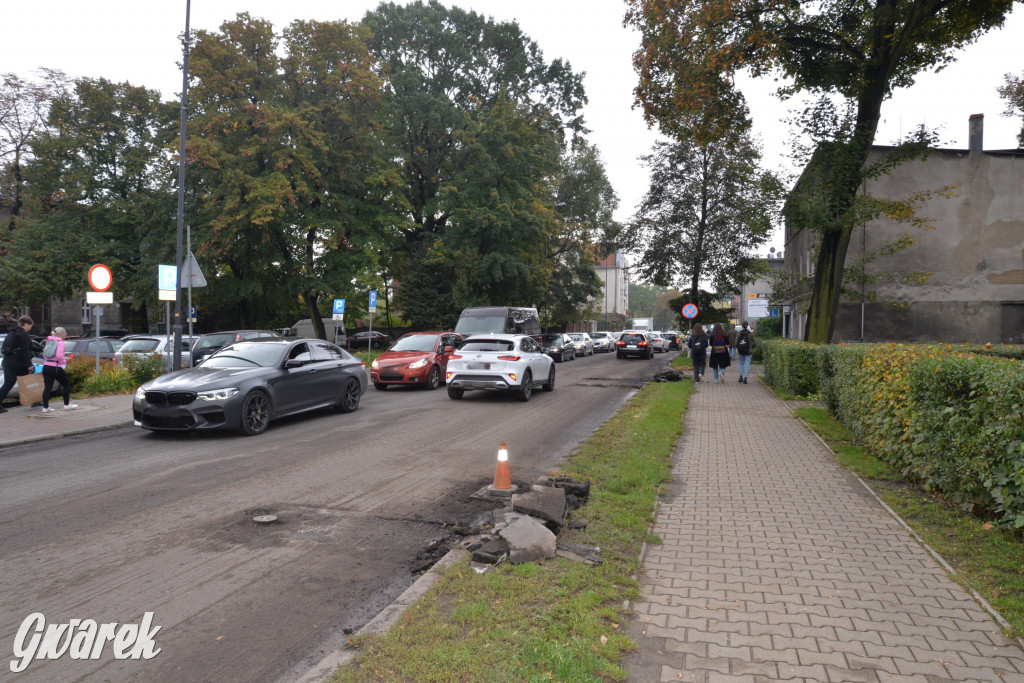 Tarnowskie Góry. Rozkopane i zakorkowane centrum
