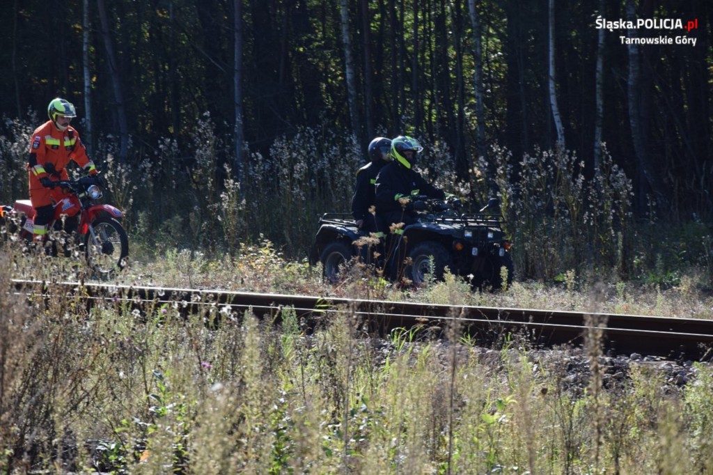 Straż, psy, policja, dron, quady, GOPR. Co działo się w lesie?