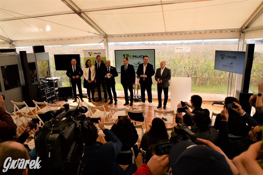 Tarnowskie Góry i wiatraki na horyzoncie