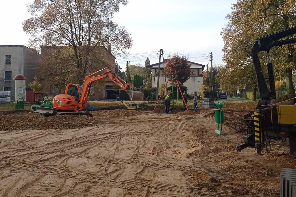 Tarnowskie Góry. Budują morski plac zabaw