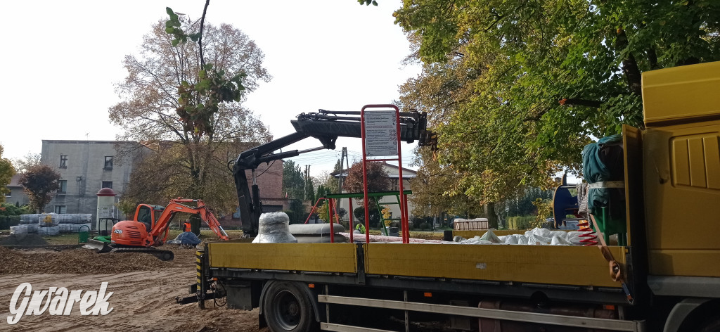 Tarnowskie Góry. Budują morski plac zabaw