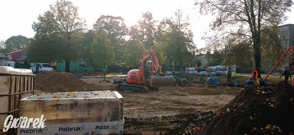 Tarnowskie Góry. Budują morski plac zabaw