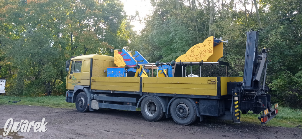 Tarnowskie Góry. Budują morski plac zabaw