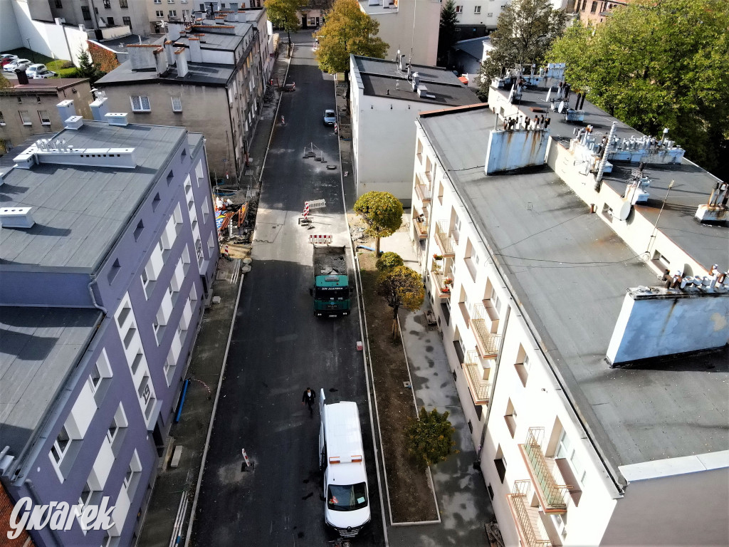 Tarnowskie Góry, Sobieskiego. Taki tutaj postęp robót