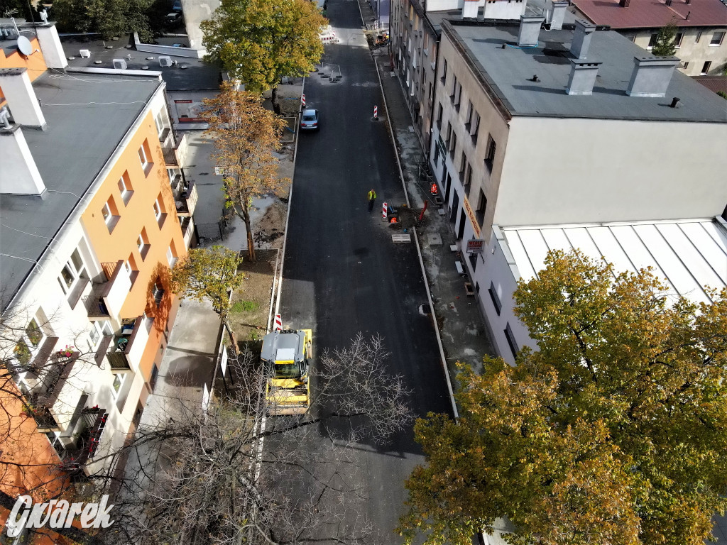 Tarnowskie Góry, Sobieskiego. Taki tutaj postęp robót