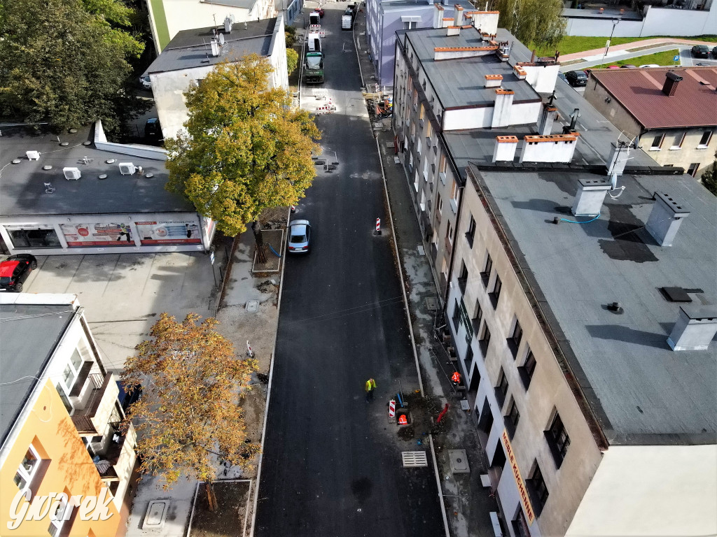 Tarnowskie Góry, Sobieskiego. Taki tutaj postęp robót