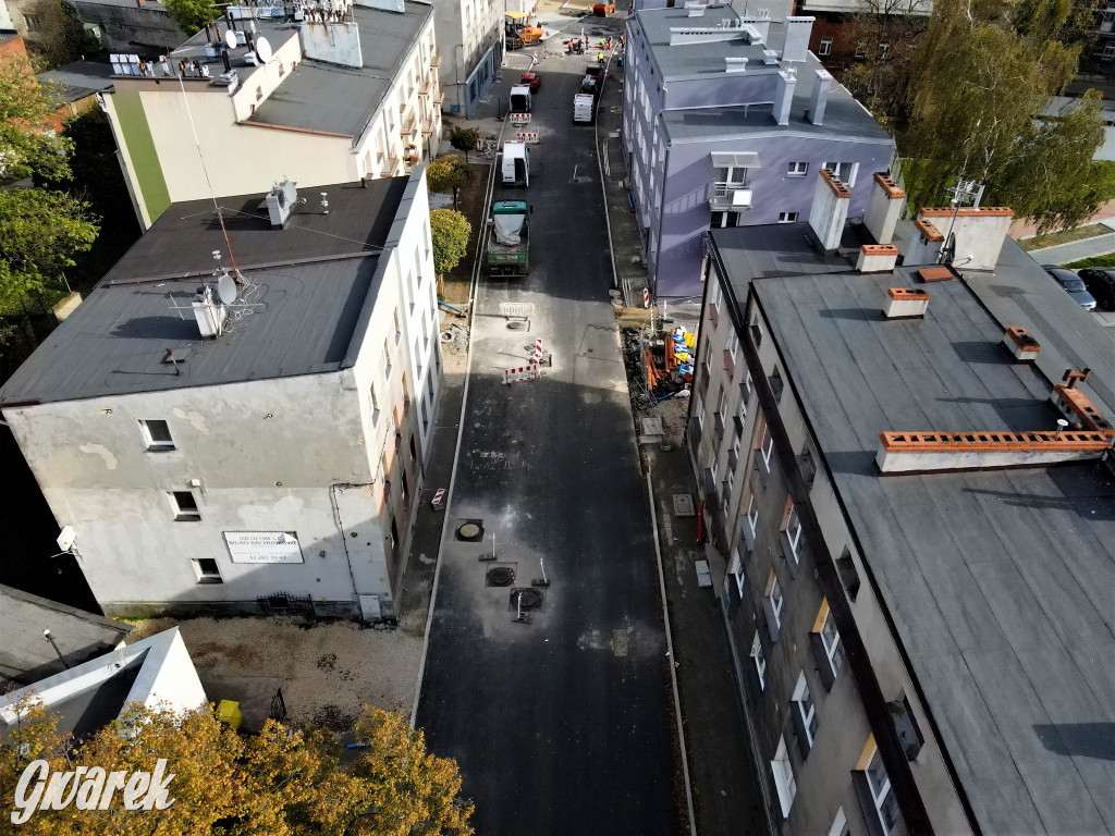 Tarnowskie Góry, Sobieskiego. Taki tutaj postęp robót