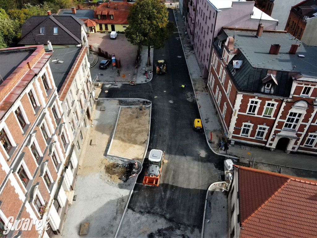 Tarnowskie Góry, Sobieskiego. Taki tutaj postęp robót