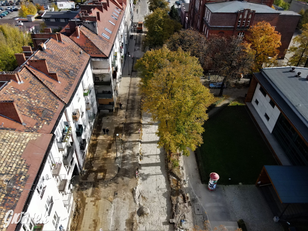 Tarnowskie Góry, Sobieskiego. Taki tutaj postęp robót