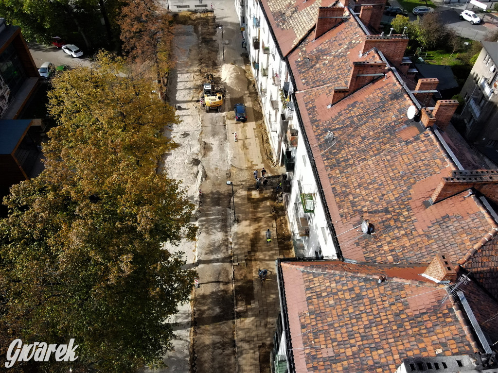 Tarnowskie Góry, Sobieskiego. Taki tutaj postęp robót
