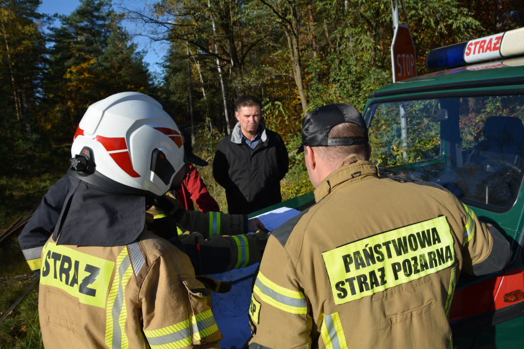 Strażacy ćwiczyli w Nitroergu