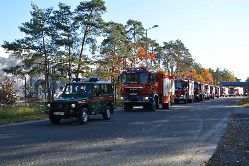 Strażacy ćwiczyli w Nitroergu