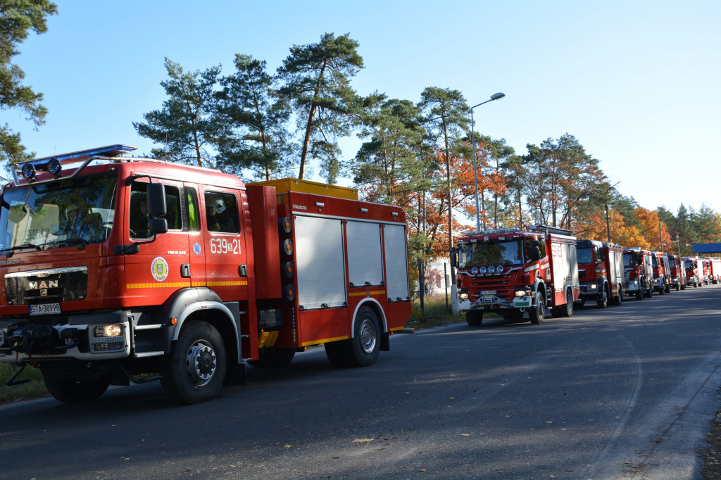 Strażacy ćwiczyli w Nitroergu