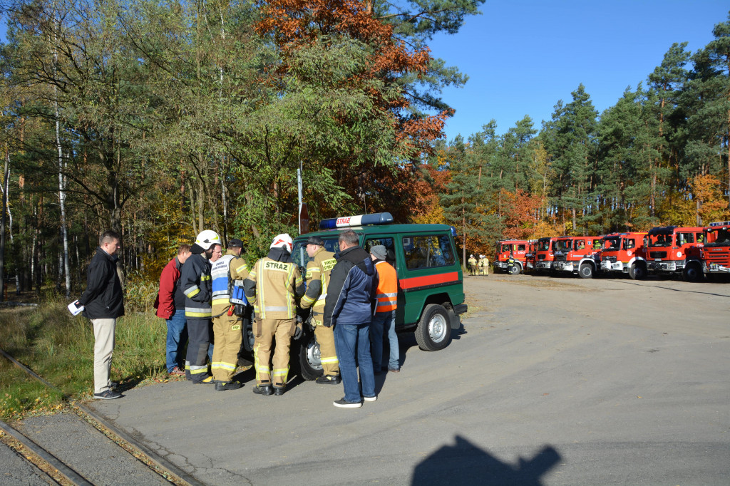Strażacy ćwiczyli w Nitroergu
