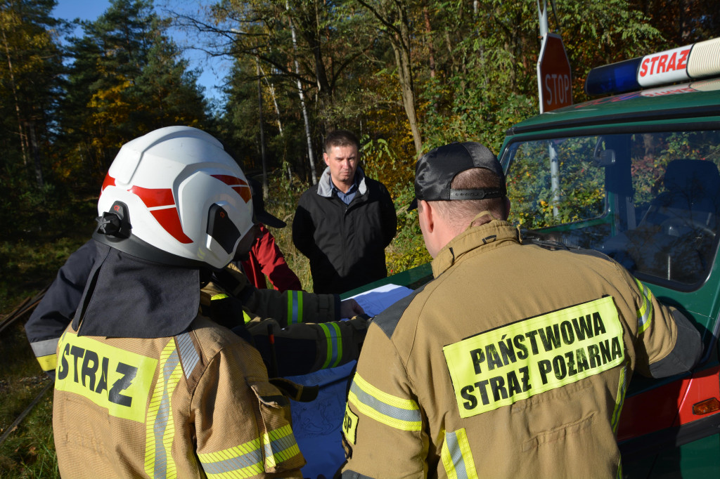 Strażacy ćwiczyli w Nitroergu