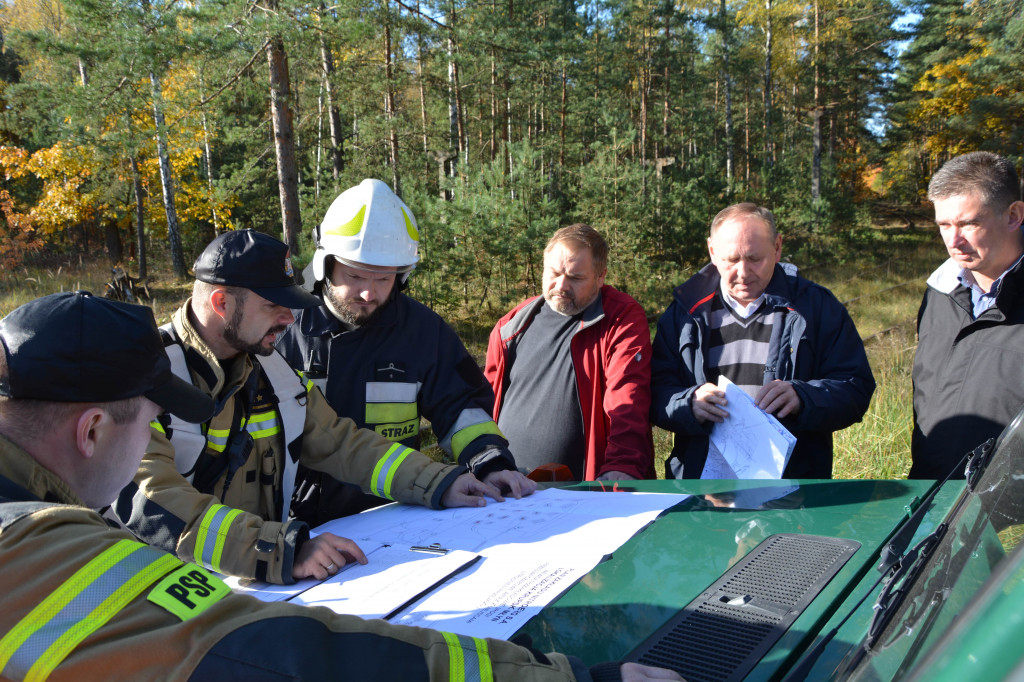 Strażacy ćwiczyli w Nitroergu