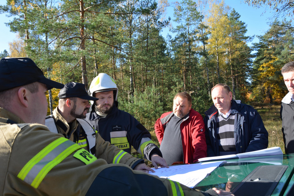 Strażacy ćwiczyli w Nitroergu