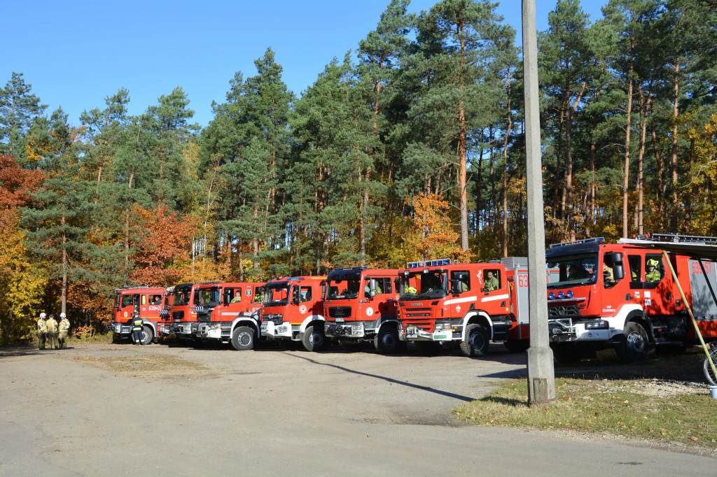 Strażacy ćwiczyli w Nitroergu
