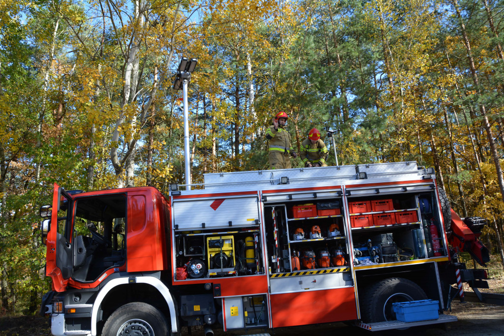 Strażacy ćwiczyli w Nitroergu