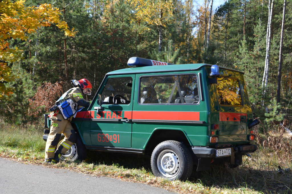 Strażacy ćwiczyli w Nitroergu