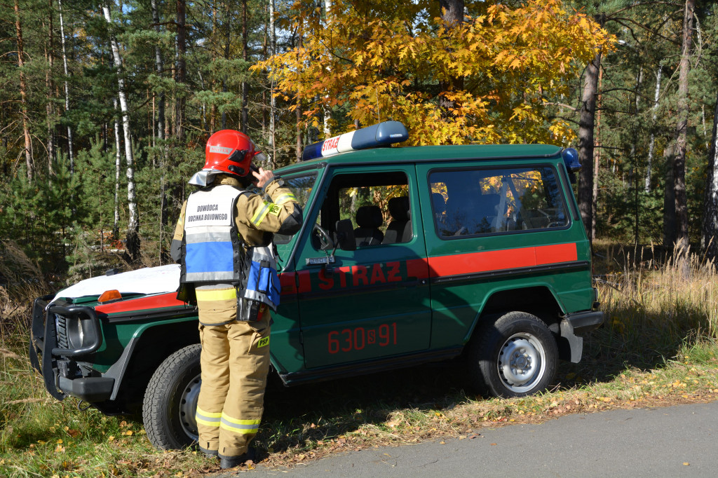 Strażacy ćwiczyli w Nitroergu