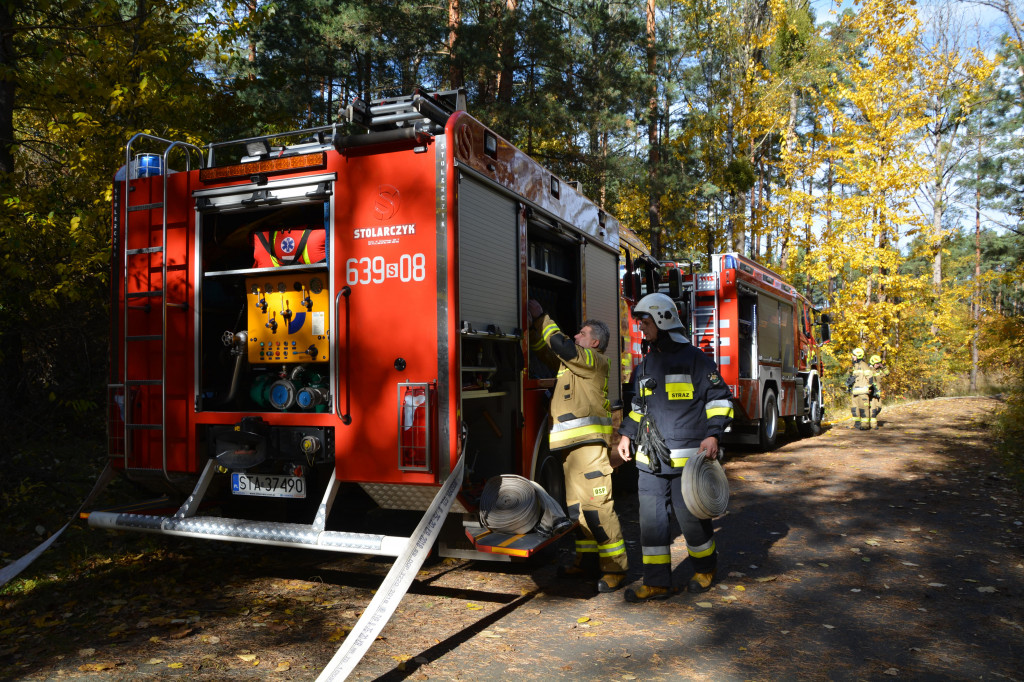 Strażacy ćwiczyli w Nitroergu