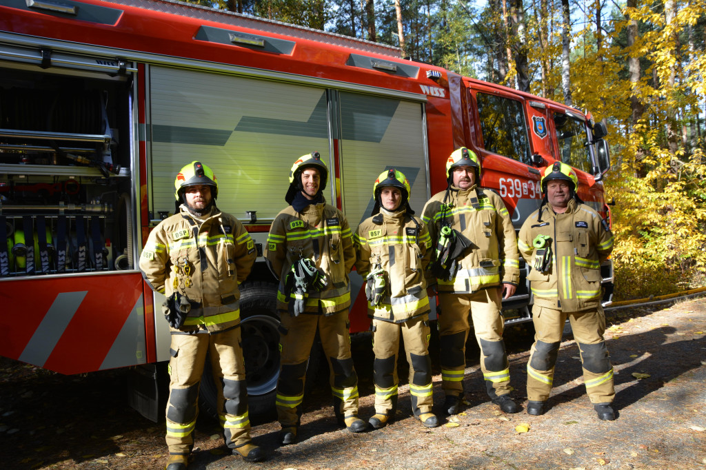 Strażacy ćwiczyli w Nitroergu
