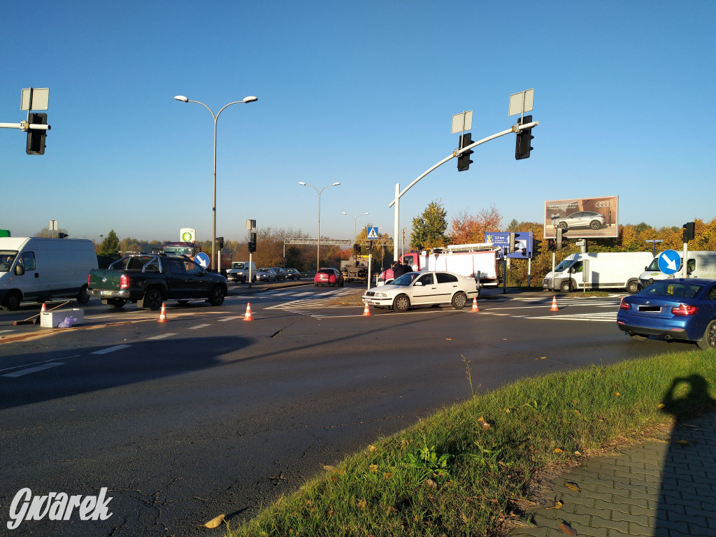 Osada Jana. Zderzenie subaru i citroena