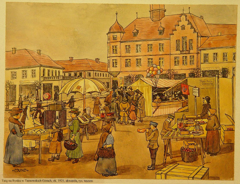 Tarnowskie Góry. Tak wyglądało miasto 100 lat temu