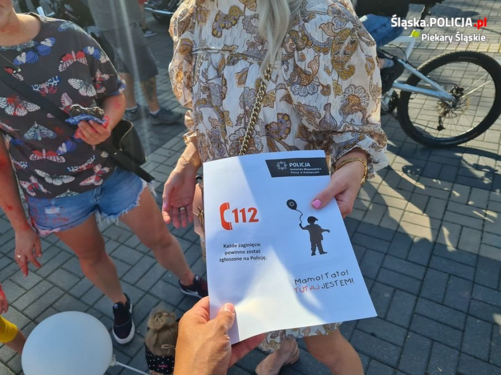 Zaginęło dziecko! Kampania piekarskich policjantów