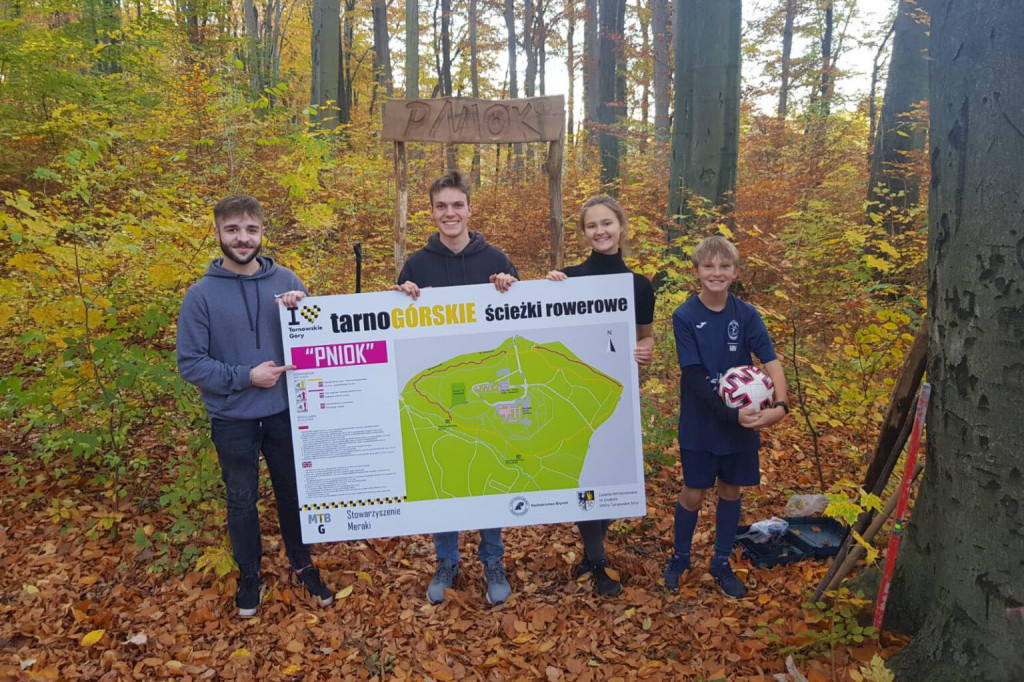 Pniok - ścieżka wokół parku Repeckiego