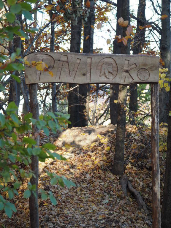 Pniok - ścieżka wokół parku Repeckiego