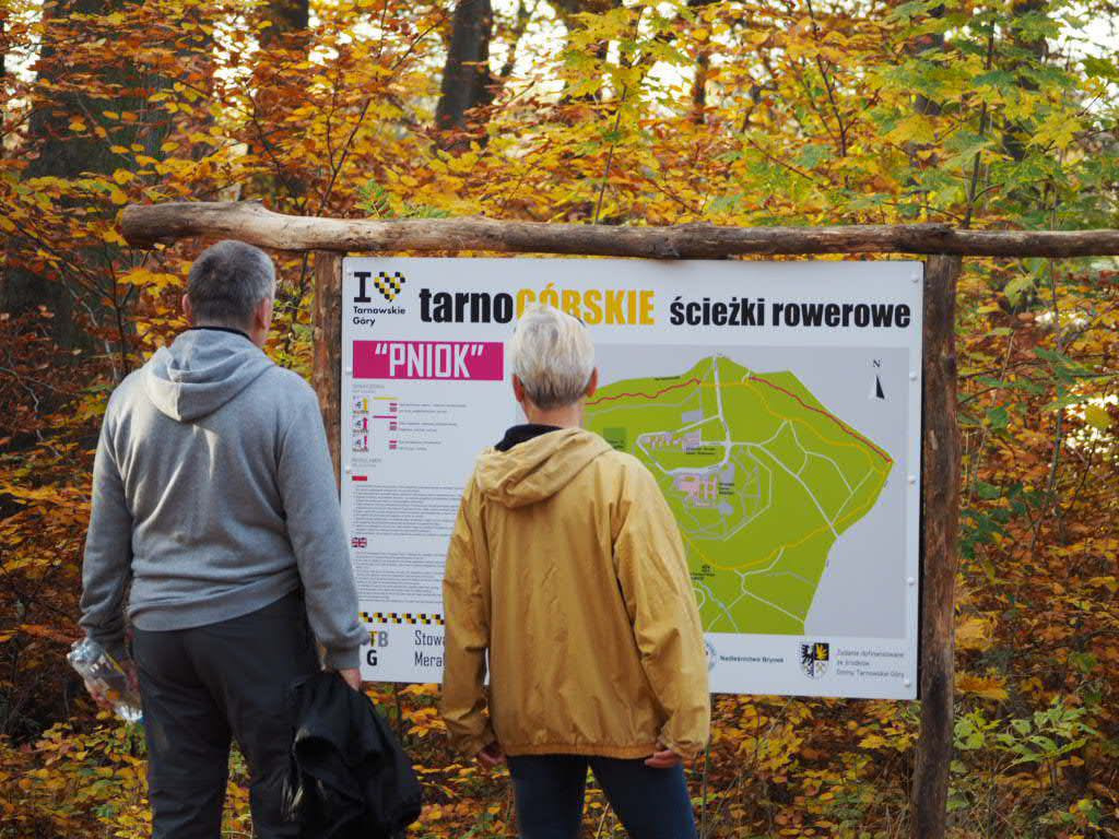 Pniok - ścieżka wokół parku Repeckiego