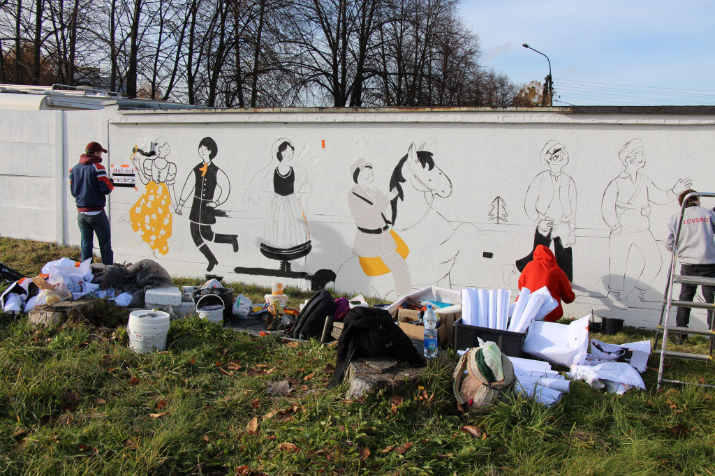 Tarnowskie Góry. Powstaje pierwszy mural w mieście