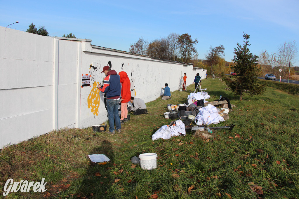 Tarnowskie Góry. Powstaje pierwszy mural w mieście