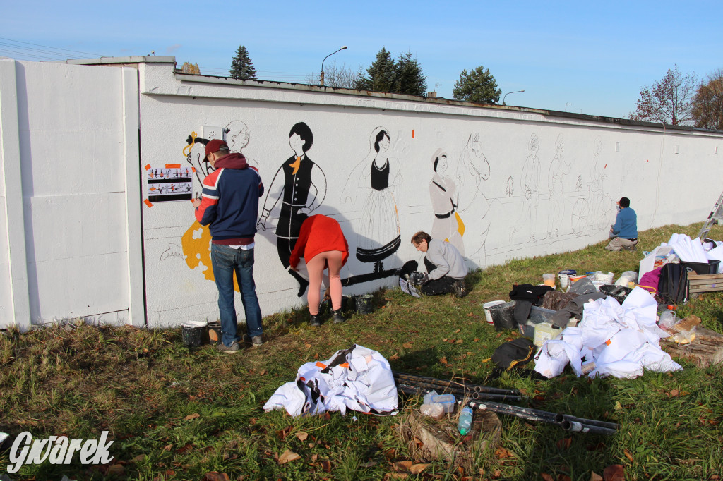 Tarnowskie Góry. Powstaje pierwszy mural w mieście