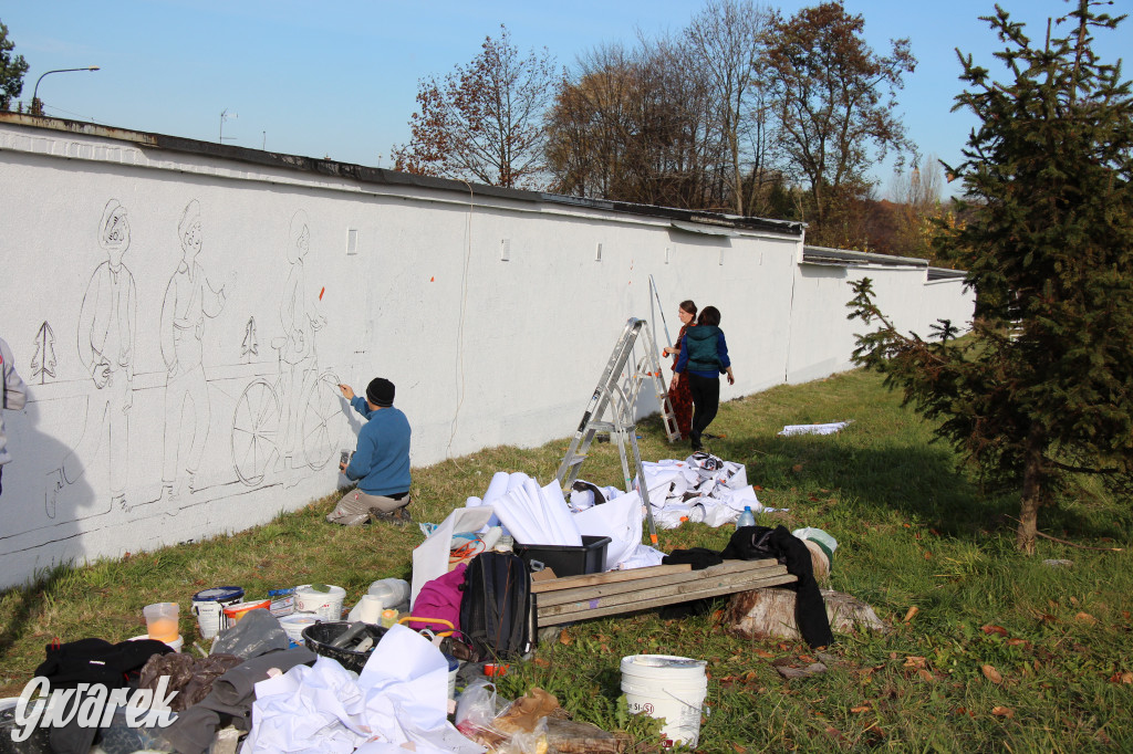 Tarnowskie Góry. Powstaje pierwszy mural w mieście