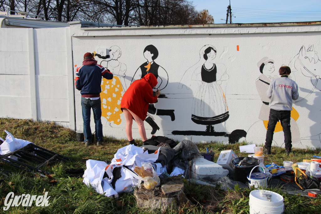 Tarnowskie Góry. Powstaje pierwszy mural w mieście
