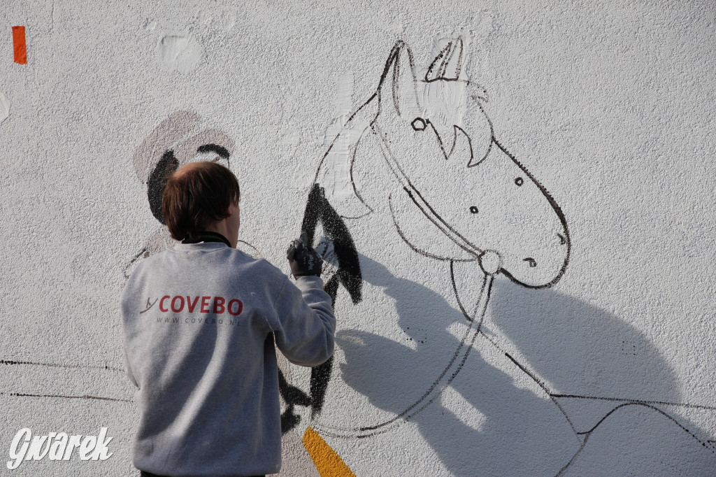 Tarnowskie Góry. Powstaje pierwszy mural w mieście