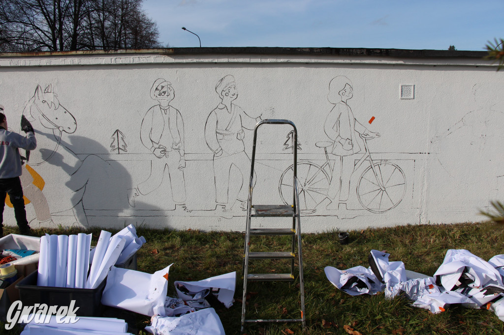 Tarnowskie Góry. Powstaje pierwszy mural w mieście