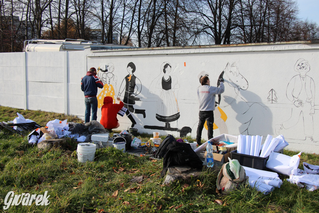Tarnowskie Góry. Powstaje pierwszy mural w mieście