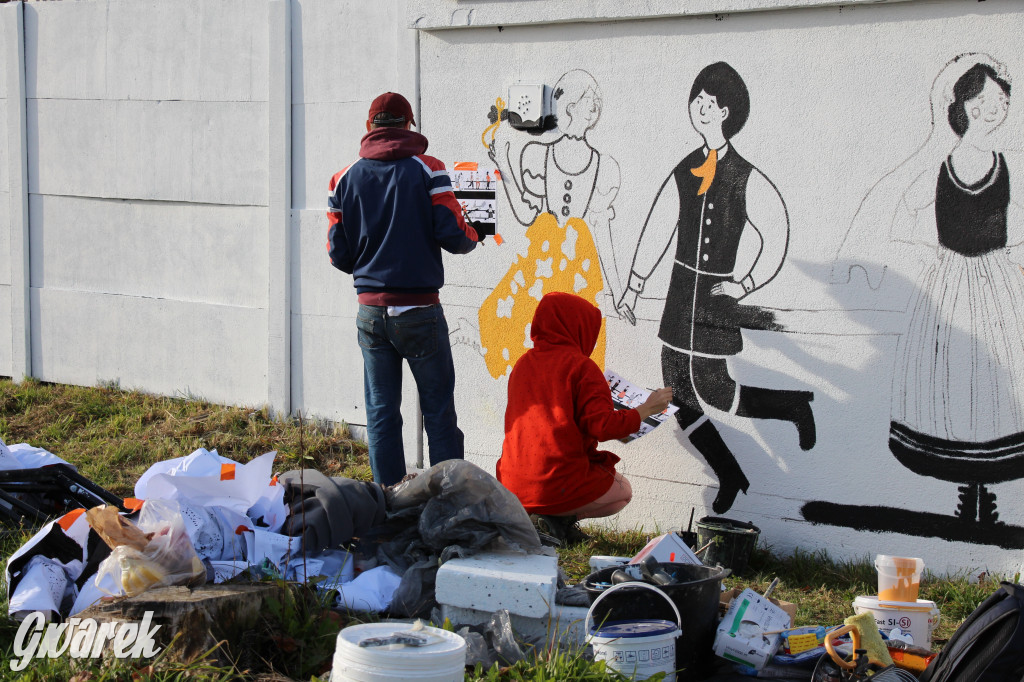 Tarnowskie Góry. Powstaje pierwszy mural w mieście