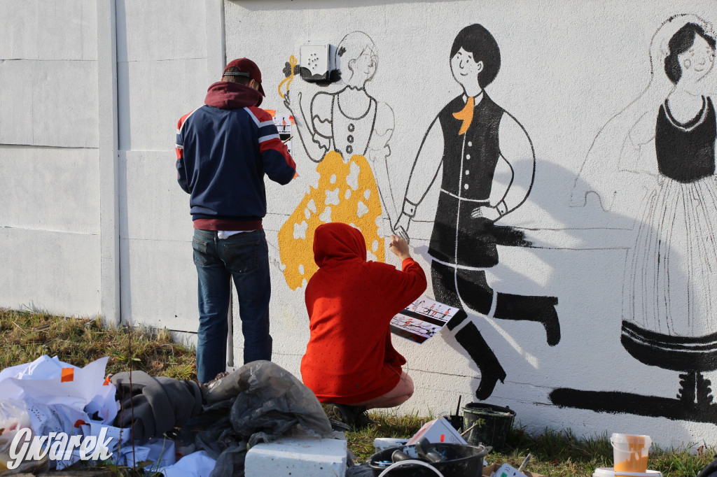 Tarnowskie Góry. Powstaje pierwszy mural w mieście