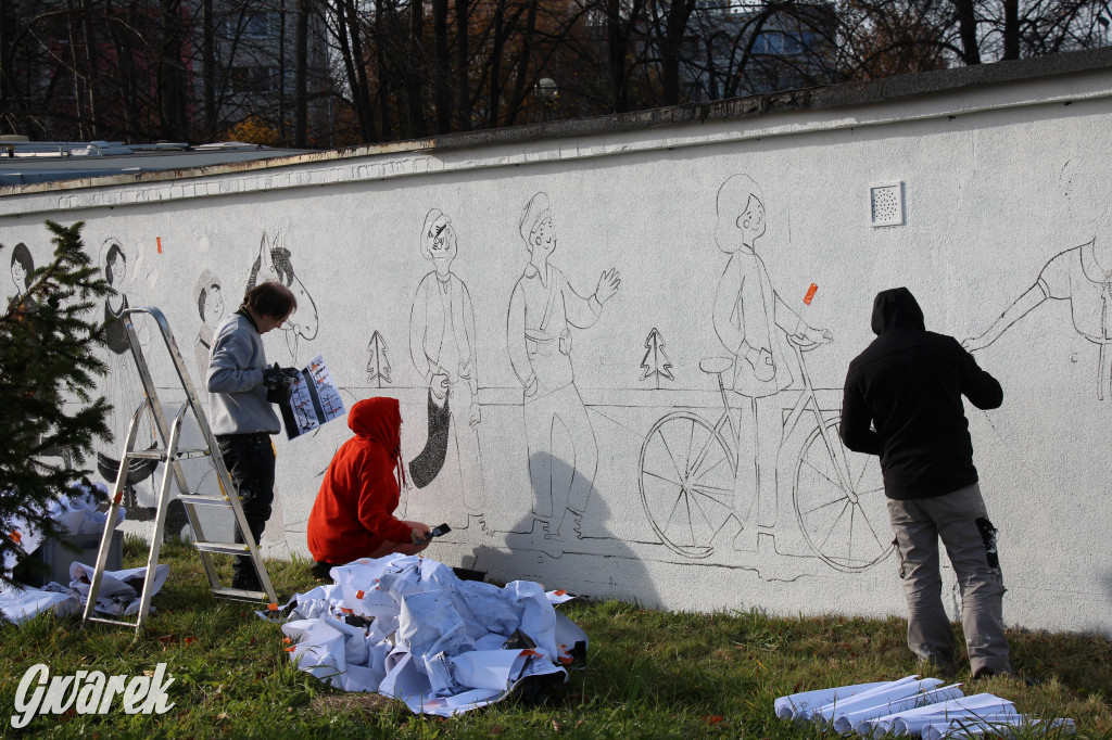 Tarnowskie Góry. Powstaje pierwszy mural w mieście