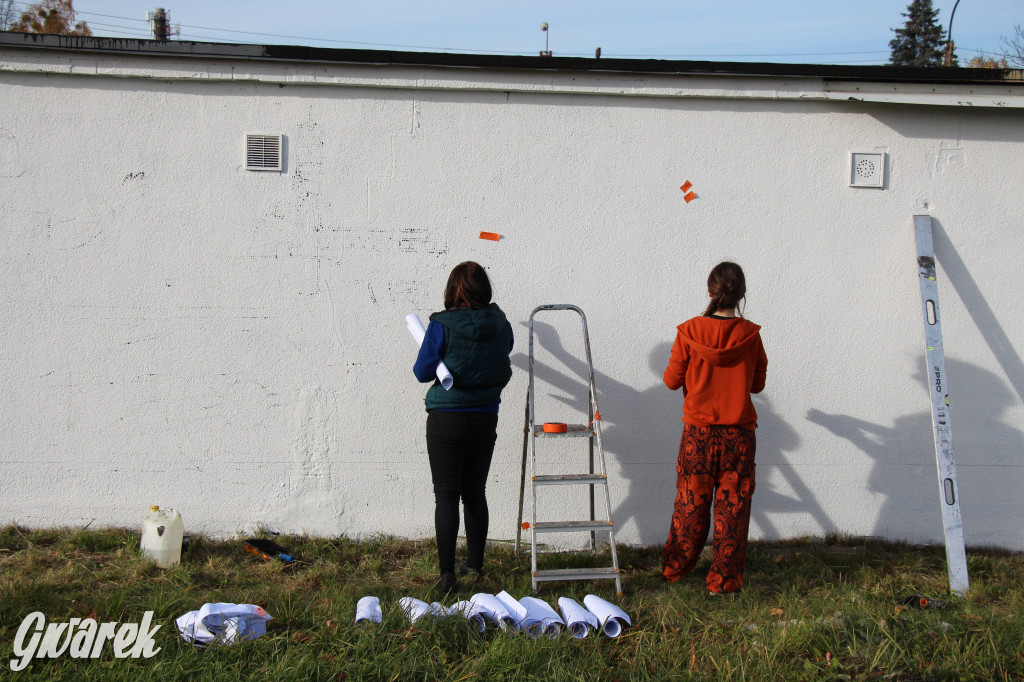 Tarnowskie Góry. Powstaje pierwszy mural w mieście