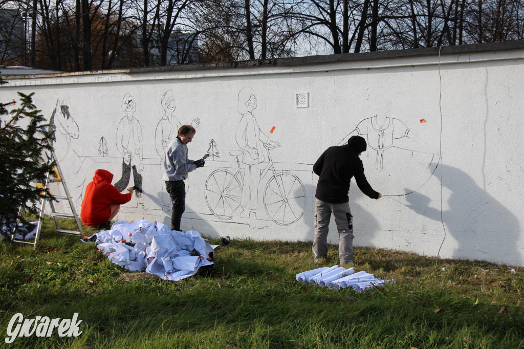 Tarnowskie Góry. Powstaje pierwszy mural w mieście