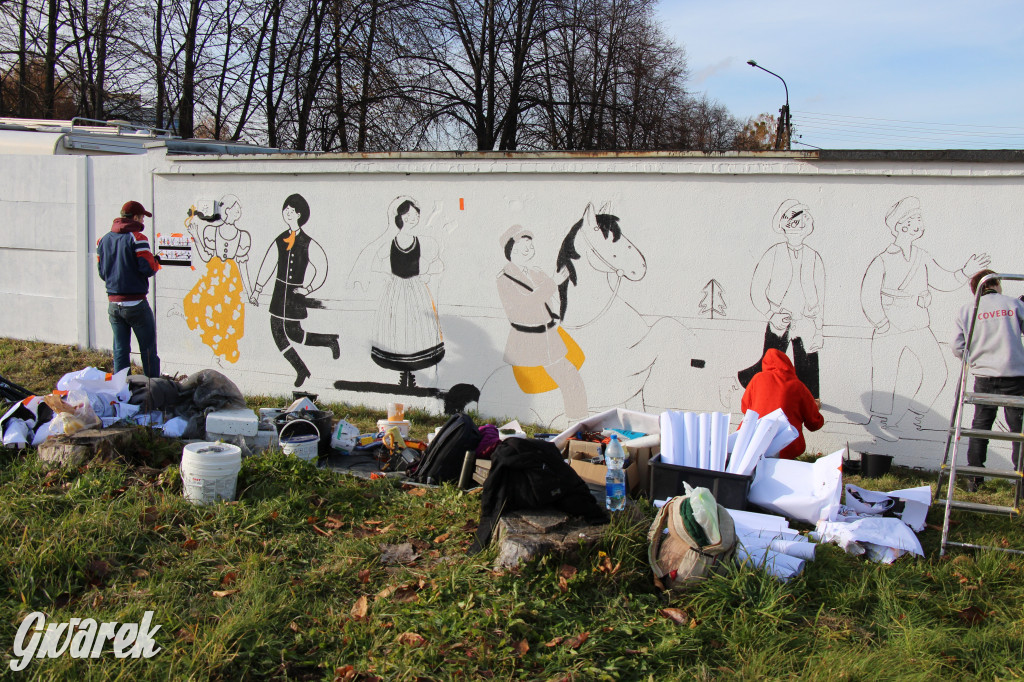 Tarnowskie Góry. Powstaje pierwszy mural w mieście