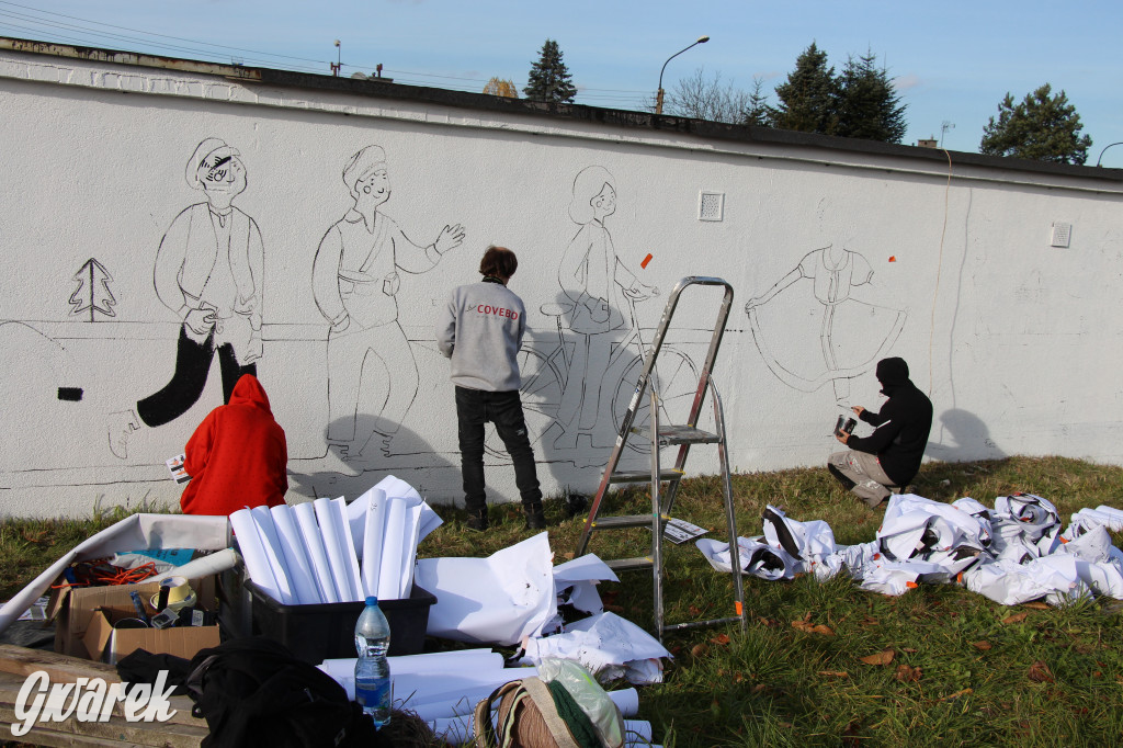 Tarnowskie Góry. Powstaje pierwszy mural w mieście