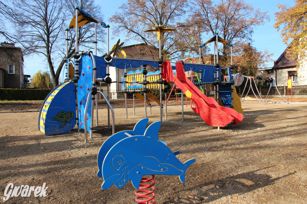 Tarnowskie Góry. Jeden plac zabaw prawie gotowy