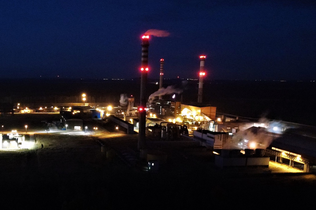 Miasteczko Śląskie. Takie tu widoki wieczorem